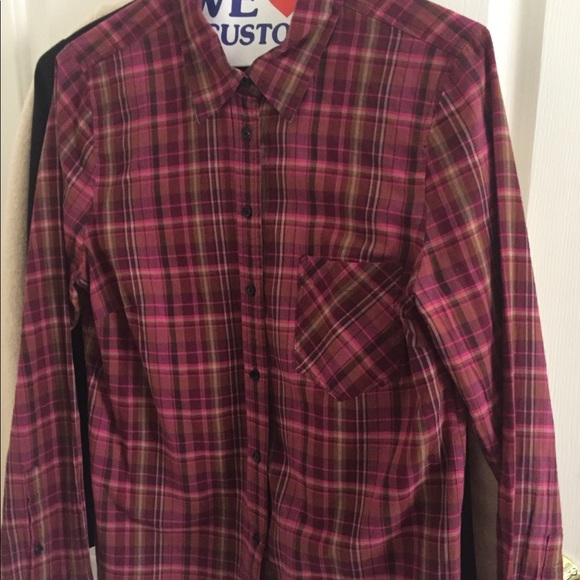 GAP easy perfect madras plaid shirt - Picture 3 of 3
